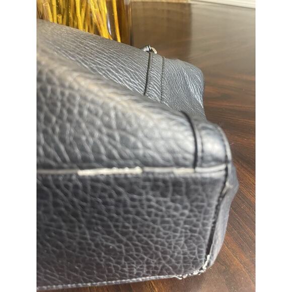 Large Nicole by Nicole Miller Handbag/Purse/Black Shoulder Strap​​ - Picture 6 of 8